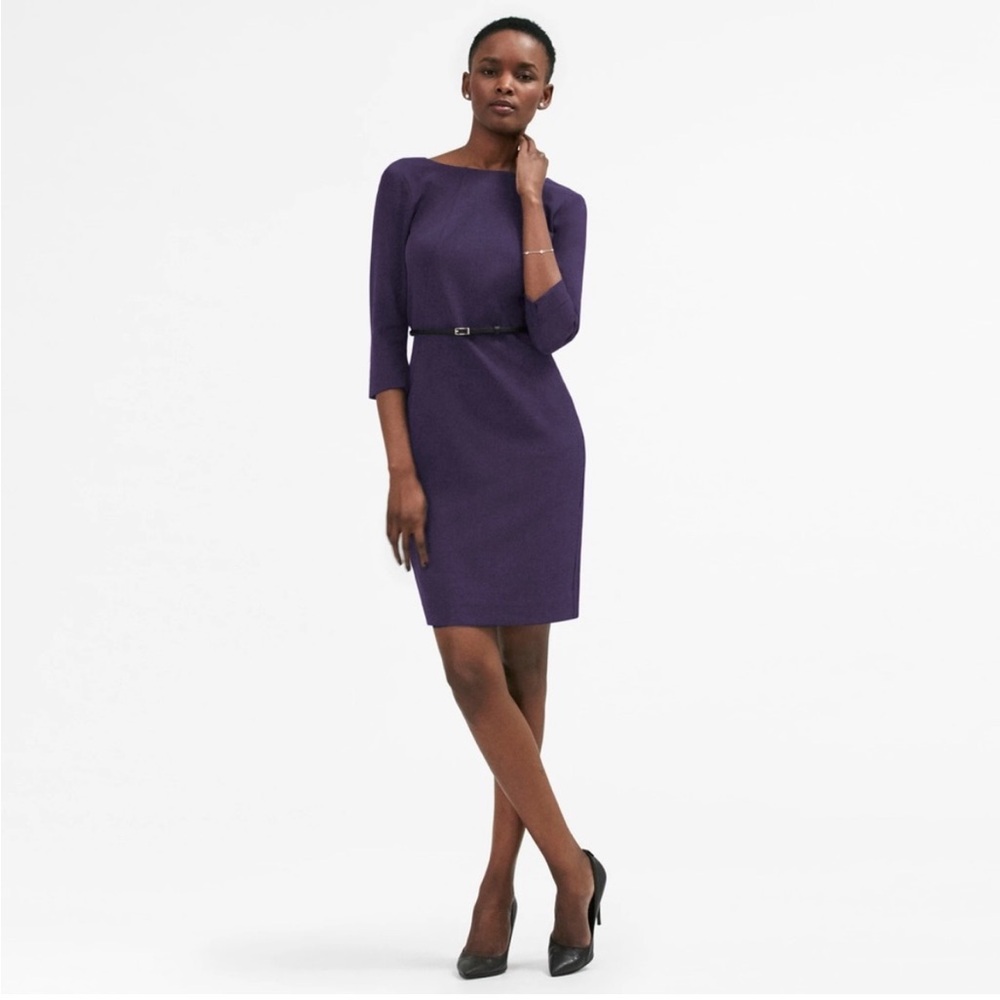 MM Lafleur Estuko Dress Elderberry Purple size 12
